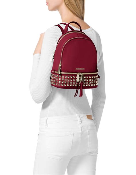 michael kors mini backpack red|michael kors small backpacks.